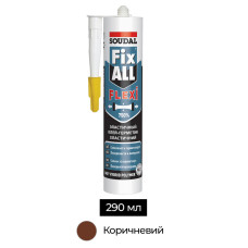 Клей-герметик SMX-полимер 290 мл коричневый [000020000000080004] FIX All Flexi Soudal