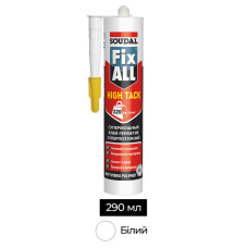 Клей-герметик SMX-полимер 290 мл белый [000020000000080102] FIX All HT Soudal