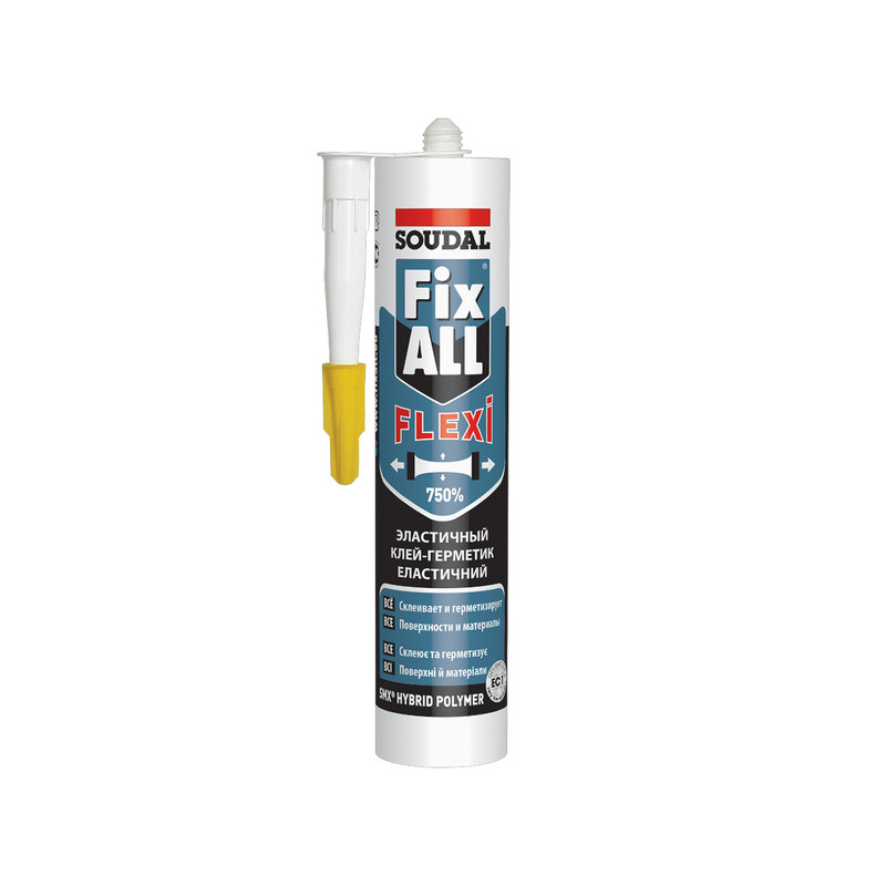 Клей-герметик SMX-полімер 290 мл коричневий [000020000000080004] FIX All Flexi Soudal