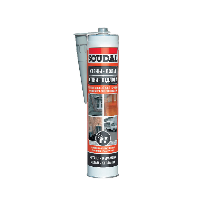 Герметик полиуретановый 290 мл коричневый [000020000000073104] PU Sealant Soudal