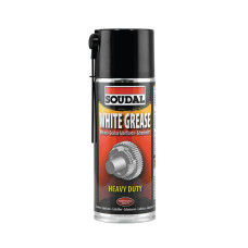 Смазочный литиевый аэрозоль White Grease 400мл белый [0000900000001000WG] Soudal