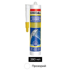 Герметик силиконовый санитарный 280 мл прозрачный [000020000000020002] Soudal