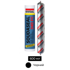 Клей-герметик SMX-полимер 600 мл черный [000020000000083603] SOUDASEAL 240FC Soudal