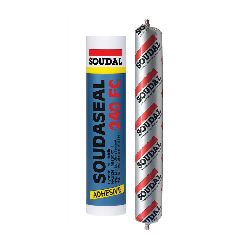 Клей-герметик SMX-полимер 600 мл черный [000020000000083603] SOUDASEAL 240FC Soudal
