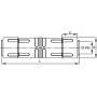 Муфта для труб армованих, ip65, діаметр 50мм, Express, дкс [55350]