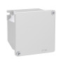 Коробка ответвительная алюминиевая окрашенная, ip66/ip67, ral9006, 90х90х53мм, Cosmec, дкс [65300]