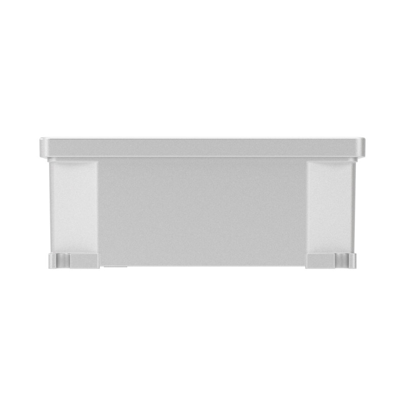 Коробка ответвительная алюминиевая окрашенная, ip66/ip67, ral9006, 128х103х55мм, Cosmec, дкс [65301]