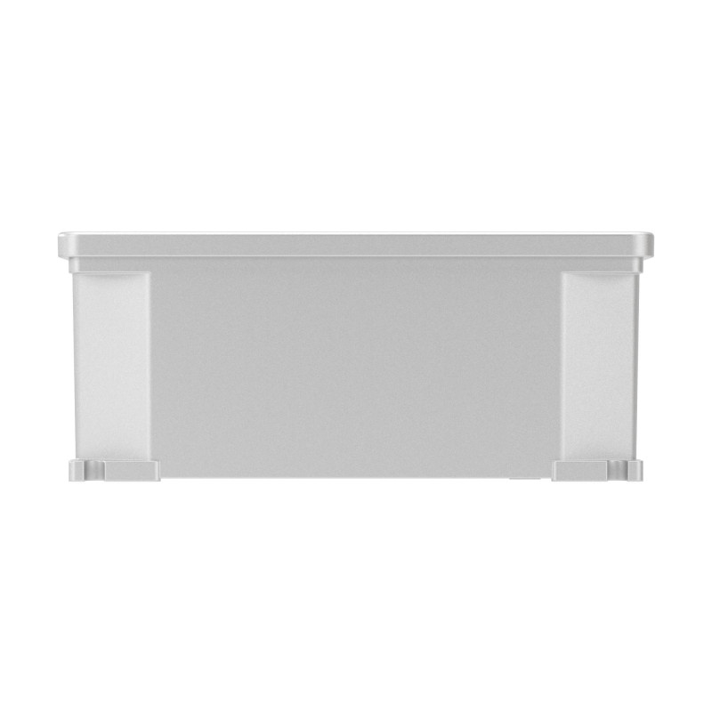 Коробка ответвительная алюминиевая окрашенная, ip66/ip67, ral9006, 178х155х74мм, Cosmec, дкс [65303]