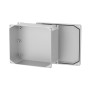 Коробка ответвительная алюминиевая окрашенная, ip66/ip67, ral9006, 178х155х74мм, Cosmec, дкс [65303]
