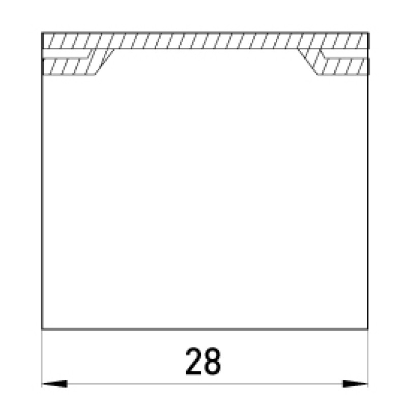 З'єднувач для короба 20x10мм ПВХ білий [s15033003] E.NEXT e.trunking.channel.stand.20.10