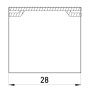 З'єднувач для короба 20x10мм ПВХ білий [s15033003] E.NEXT e.trunking.channel.stand.20.10