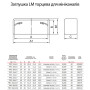Заглушка для короба 15x17мм ABS пластик біла [00577] In-liner Classic LM ДКС