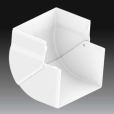 Угол наружный для короба PK 110x65мм ПВХ белый [8216_HB] PK Kopos