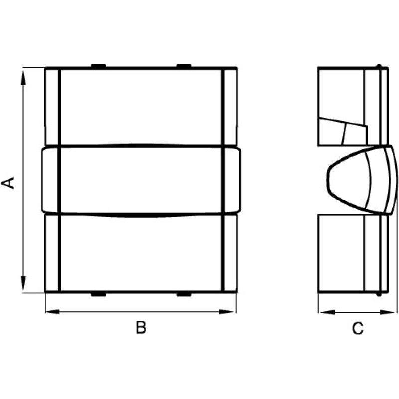Угол наружный 90х25мм изменяемый 80-115° белый [09252] In-liner Front ДКС