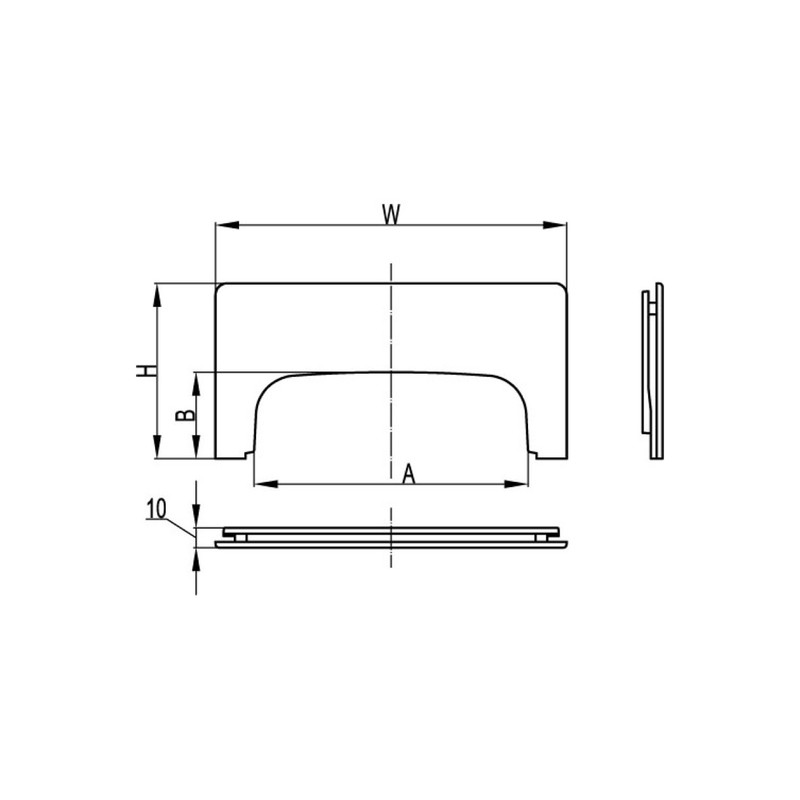 Адаптер 70х22мм до коробки SDN ABS пластик белый [01881] In-liner Classic ДКС