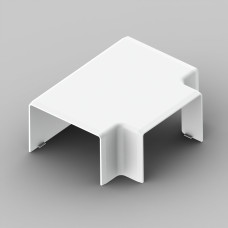 Соединитель Т-образный для короба LH 60x40мм ПВХ белый [8654_HB] LH Kopos