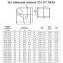Угол наружный для короба 100x80мм изменяемый 70-120° ABS пластик белый [01717] In-Liner Classic NEAV ДКС