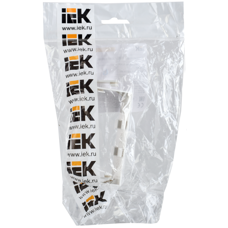 З'єднувач для короба 100x40мм ПВХ білий [CKMP10D-S-100-040-K01] КМС UEC
