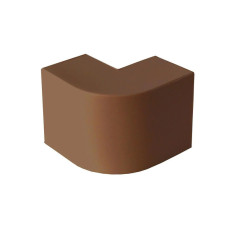 Угол наружный для короба 22x10мм ABS пластик коричневый [00396B] In-Liner Classic AEM ДКС