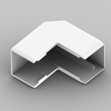Угол наружный для короба LHD 20x20мм ПВХ белый [8626_HB] LH Kopos