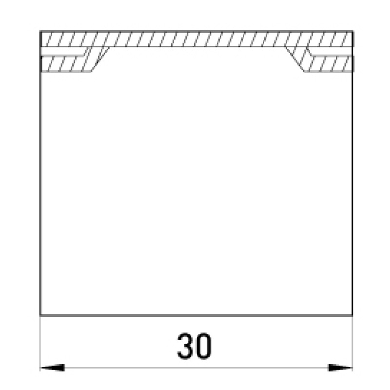 Соединитель для короба 16x16мм ПВХ белый [s15033002] E.NEXT e.trunking.channel.stand.16.16