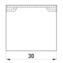 Соединитель для короба 16x16мм ПВХ белый [s15033002] E.NEXT e.trunking.channel.stand.16.16