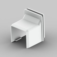 Переходник для коробки LK 80x28 ПВХ белый [8629_HB] LH Kopos