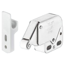 Защелка пружинная 27х34х11мм Mini-latch никель [3M0003M06912734115] Metalvis