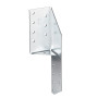 Пластина кутова 95х35х35x2мм оцинкована [3MU005095353545200] Metalvis