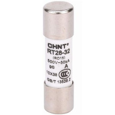 Предохранитель цилиндрический плавкий 20A gG/gL 10х38мм [520481] RT28 CHINT