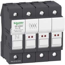 Держатель предохранителя 3P+N 32A 690В 10x38мм [DF103NV] Schneider Electric