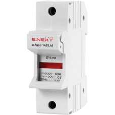 Держатель предохранителя 1р 63А 14х51мм [i0300004] e.fuse.1451.h1 E.NEXT