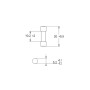 Запобіжник циліндричний плавкий 800mA F 5x20мм [6710017] CH ETI
