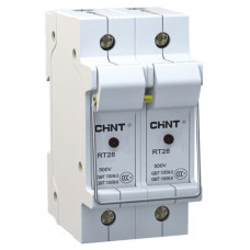 Держатель предохранителя 2P 32А 10х38мм с индикацией [520469] RT28-X CHINT