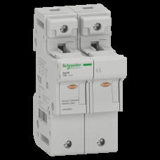 Разъединитель предохранителя 2P 50A 690В 14x51мм [A9GSB250] SBI Schneider Electric