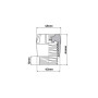 Крышка предохранителя 63A для Dlll Е33 [2333002] KD lll ETI