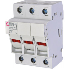 Держатель предохранителя 3P 32A 690В 10x38мм LED [2540014] EFD 10 ETI