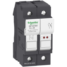 Держатель предохранителя 1P+N 32A 690В 10x38мм [DF101NV] Schneider Electric