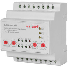 Реле автоматического включения резерва 8A 230V секционное [p0690023] e.control.v13 E.NEXT