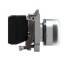 Кнопка управления 1NO 22мм без подсветки черная с колпачком [XB4BP21EX] Harmony XB4 Schneider Electric