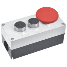 Пост трехместный IP54 две черные грибок без фиксации [Б00030691] LAY5/3 CNC