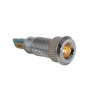 Лампа сигнальная 8мм желтый LED 220V AC металл [A0140030206] TY08F АСКО