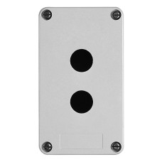 Корпус кнопочного поста 2 местный 22мм серый [XAPA1120] Harmony XAP Schneider Electric