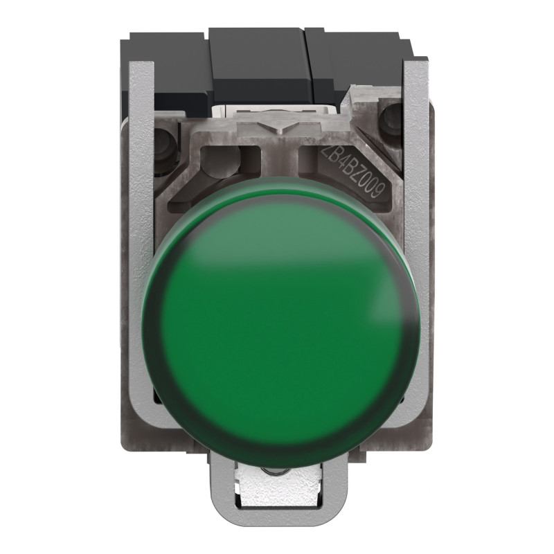 Лампа сигнальная 22мм 400V AC LED зеленый [XB4BV5B3] Harmony XB4 Schneider Electric