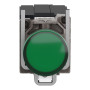 Лампа сигнальная 22мм 400V AC LED зеленый [XB4BV5B3] Harmony XB4 Schneider Electric