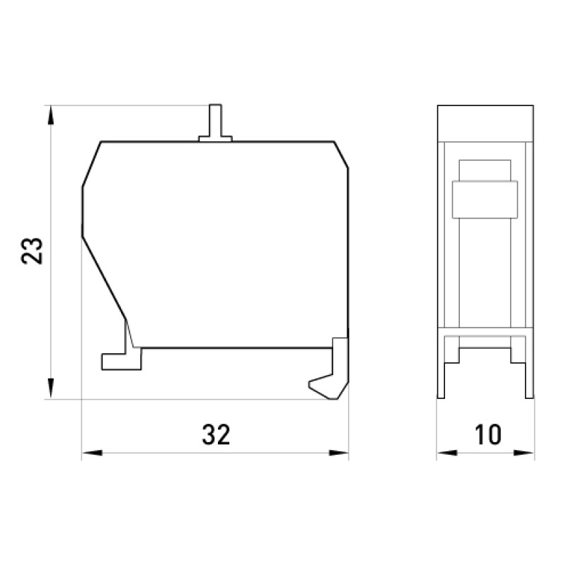 Контактный блок 1NC 3А 240V AC для постов управления XAL Stand [s008005] e.cb.stand.xal.nс E.NEXT