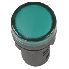 Лампа сигнальная 16мм зеленый LED 230V AC [BLS10-ADDS-230-K06-16] AD16DS УЕК