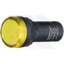 Лампа сигнальная 22мм желтый LED 230V AC [593150] ND16-22DS/4 АСКО