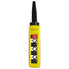 Тельферный пост 6-положений 6NO+1NC с блокировкой, одна скорость IP65 [A0140050007] XAL-B3-6713 АСКО