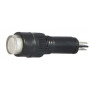 Лампа сигнальна 22мм білий LED 220V АC [A0140030168] AD22E-8DS АСКО